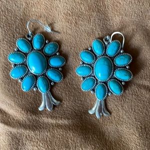Squash blossom faux earrings make offer